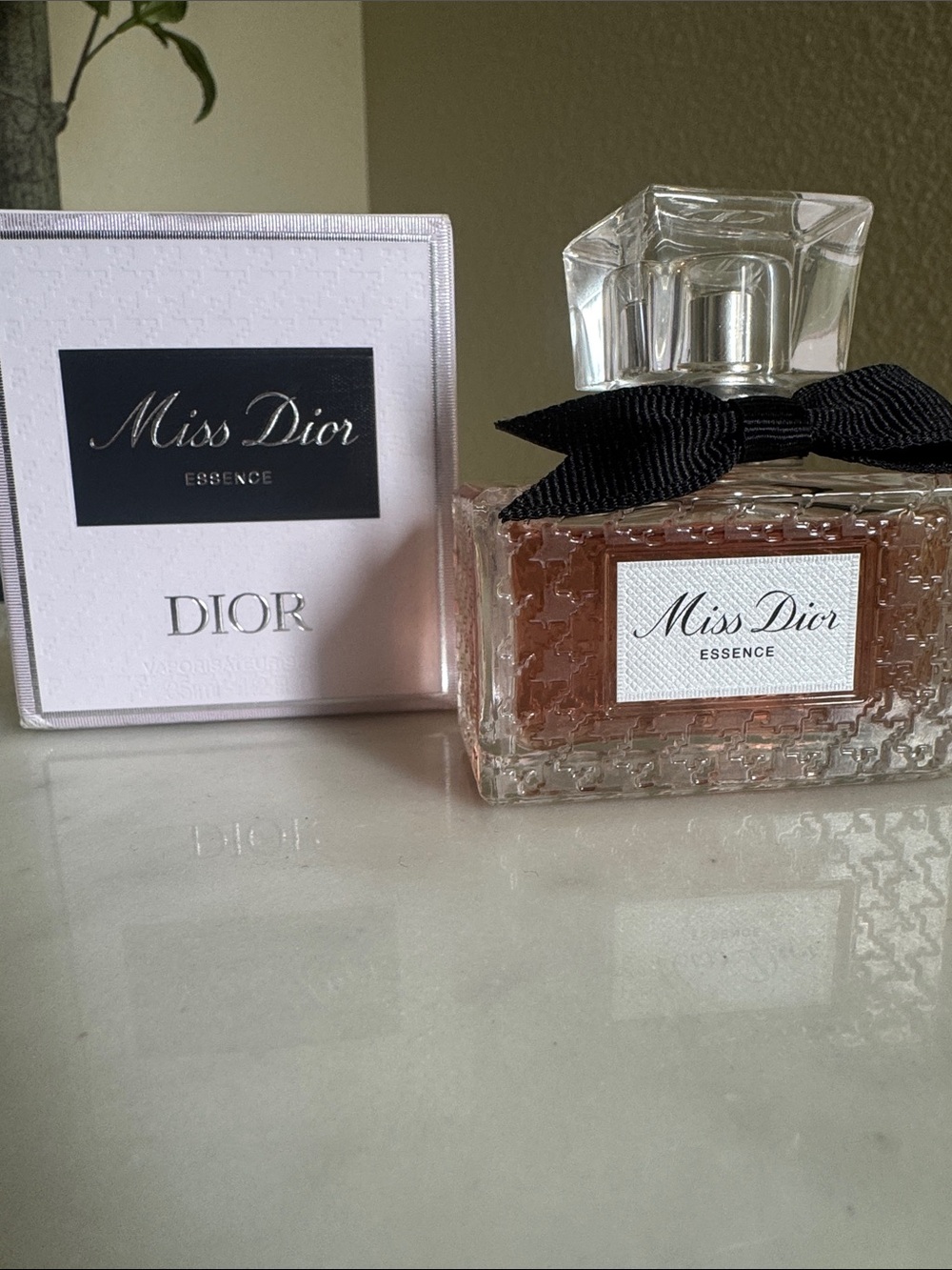 Dior Miss Dior Essence Bottle in Pink and Black Accents